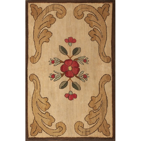 American Hooked Rug #17853