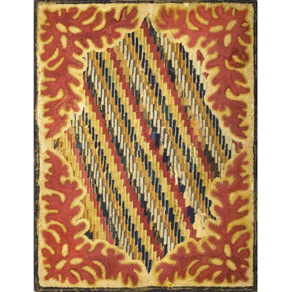 American Hooked Rug #18025