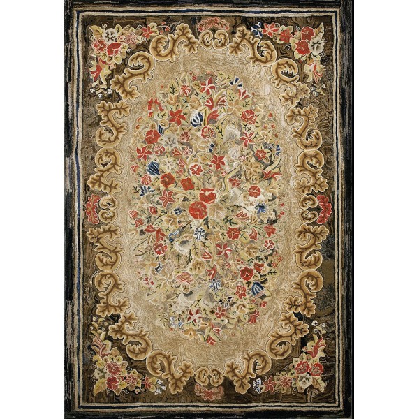 American Hooked Rug #18623