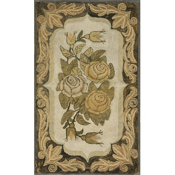 American Hooked Rug #18624