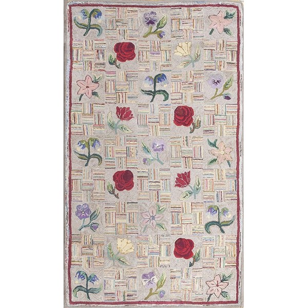 American Hooked Rug #19024