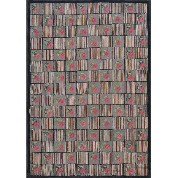 1930s American Hooked Rug