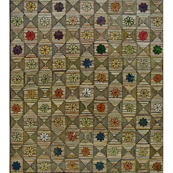 American Hooked Rug #19356