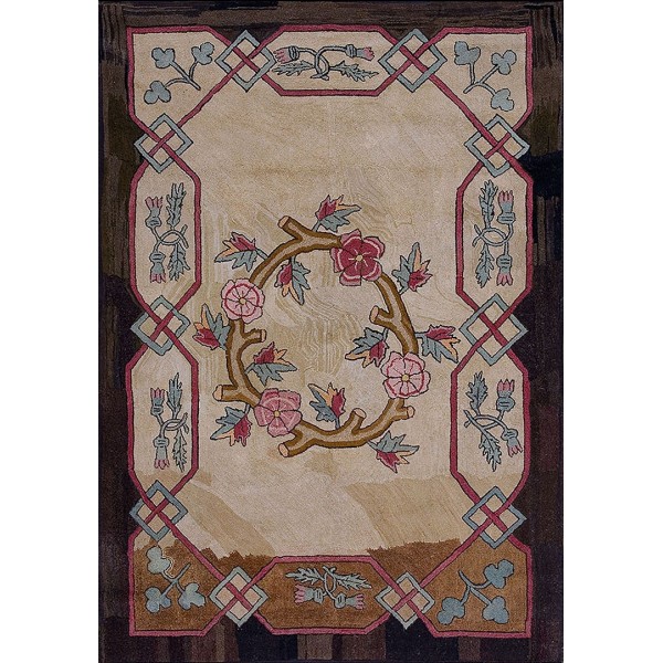 American Hooked Rug #19929