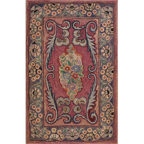 American Hooked Rug #20-13037