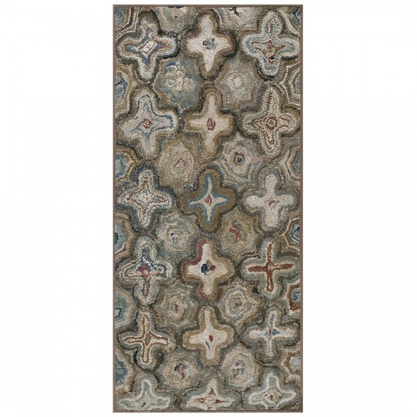 American Hooked Rug #20-13069