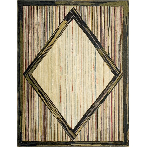 American Hooked Rug #20-13120