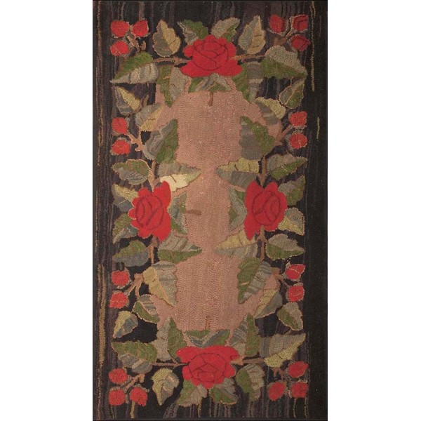 American Hooked Rug #20-13155