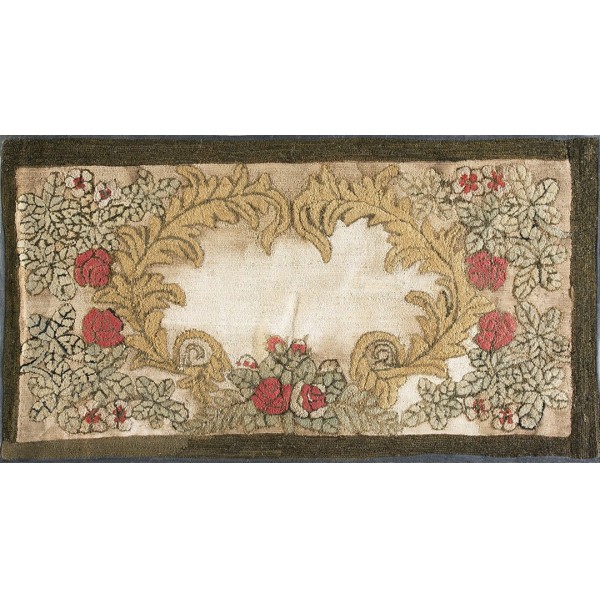 American Hooked Rug #20-13162