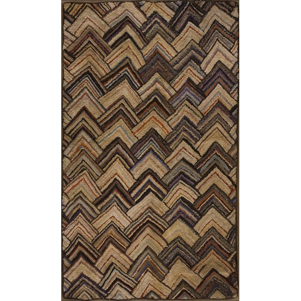 American Hooked Rug #20482