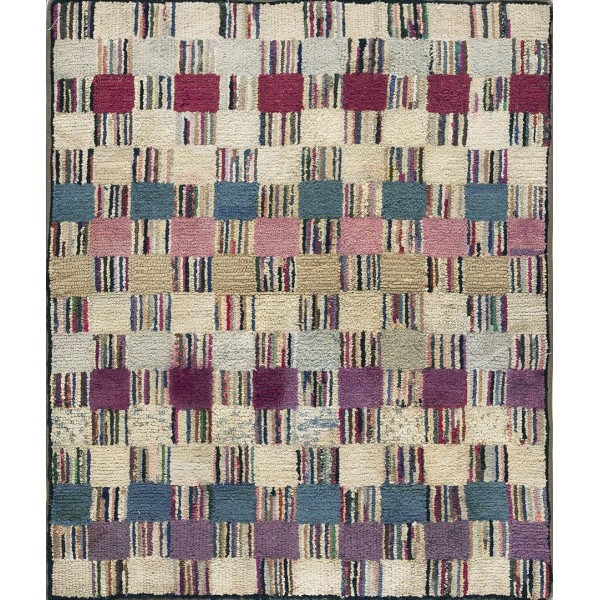 American Hooked Rug #20489