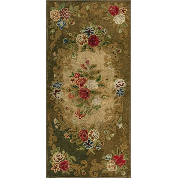 American Hooked Rug #20498