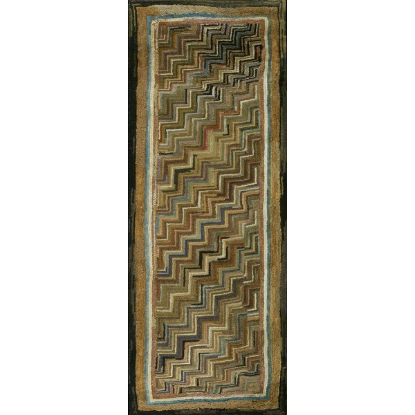 American Hooked Rug #20518