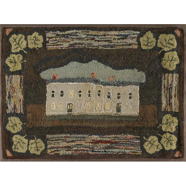 American Hooked Rug #20533