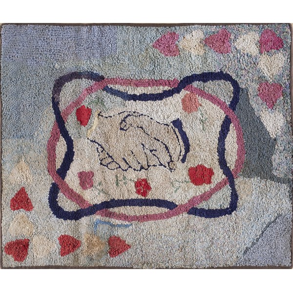 American Hooked Rug #20541