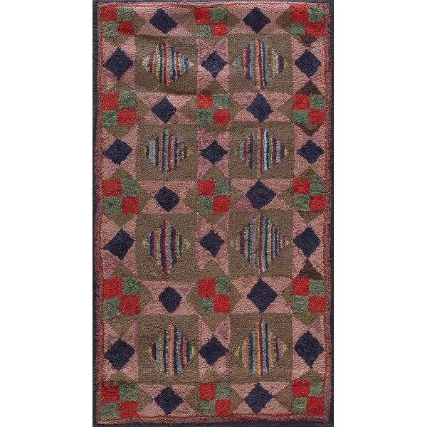 American Hooked Rug #20544