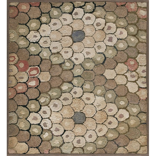 American Hooked Rug #20547