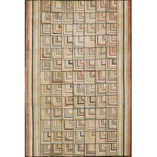 American Hooked Rug #20559