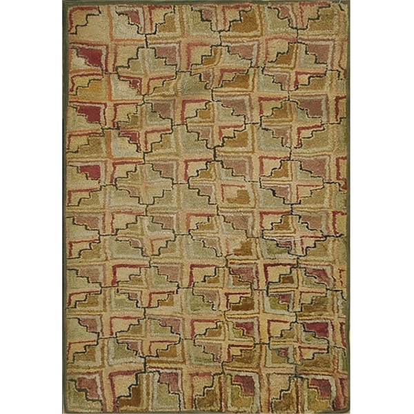 American Hooked Rug #20784