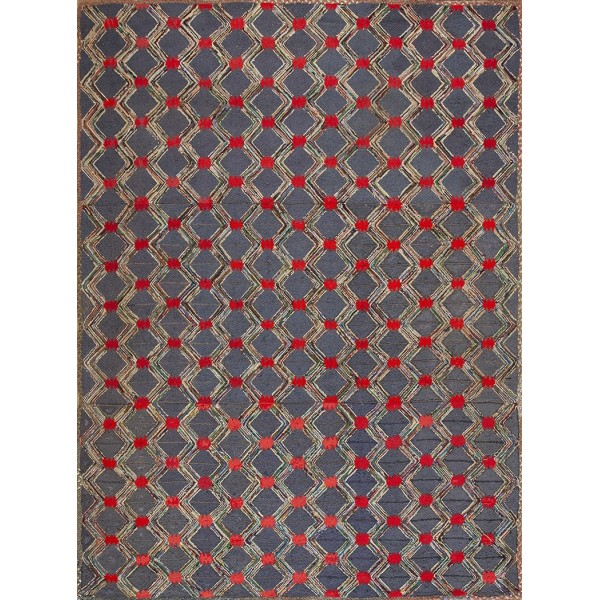 American Hooked Rug #23807