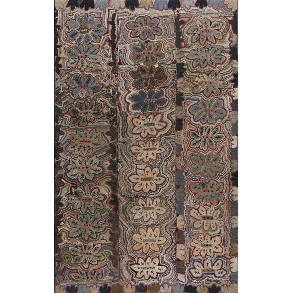 Early 20th Century American Hooked Rug 