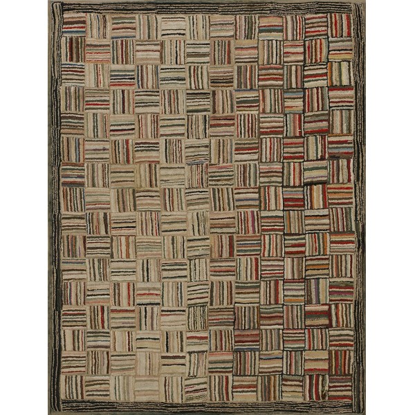 American Hooked Rug #24916