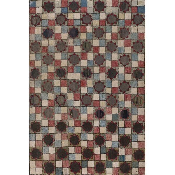 American Hooked Rug #25072