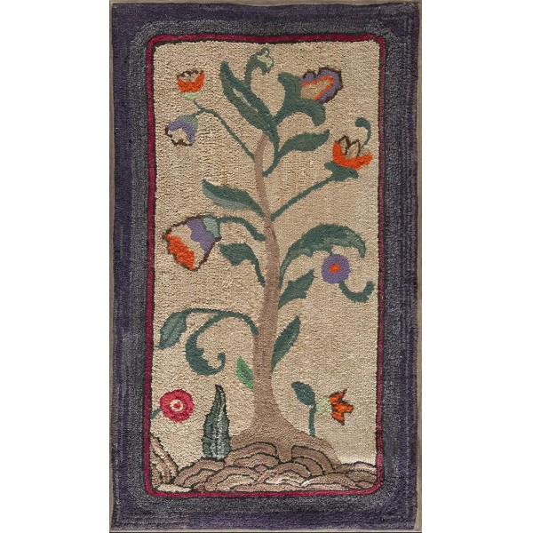 American Hooked Rug #6752