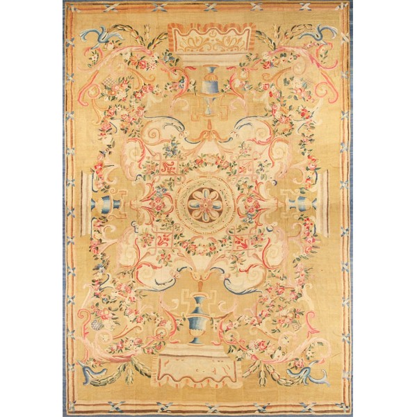 18th Century French Aubusson Louis XVI Period Carpet