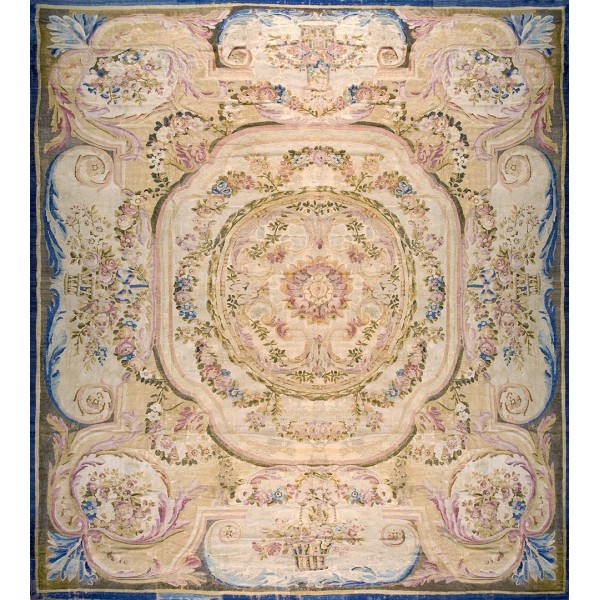 18th Century French Aubusson Louis XVI Period Carpet