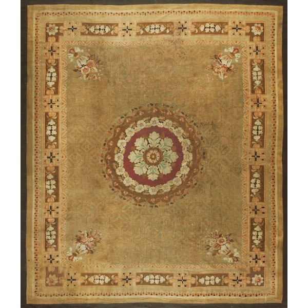 Early 19th Century French Empire Period Aubusson Carpet 