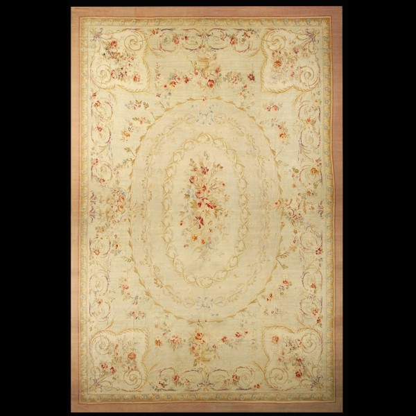 Early 20th Century French Aubusson Carpet