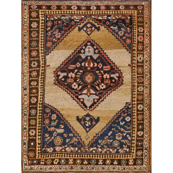 Late 19th Century W. Persian Bijar Rug