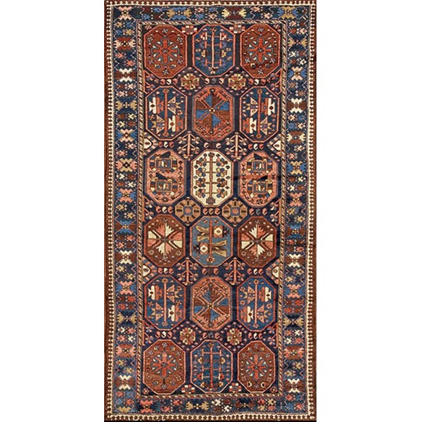 Early 20th Century Persian Bakhtiari Carpet