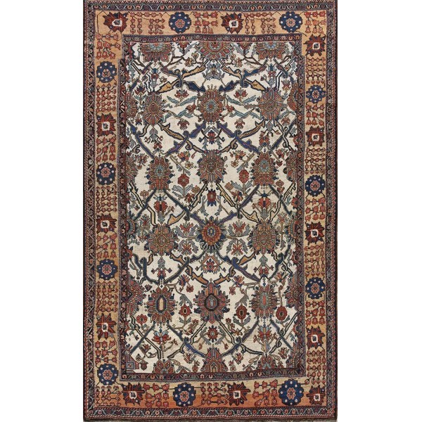 19th Century S. Persian, Fars region Bakhtiari carpet with design inspiration from 17th century Safavid weavings