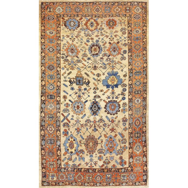 19th Century N.W. Persian Bakshaiesh Carpet