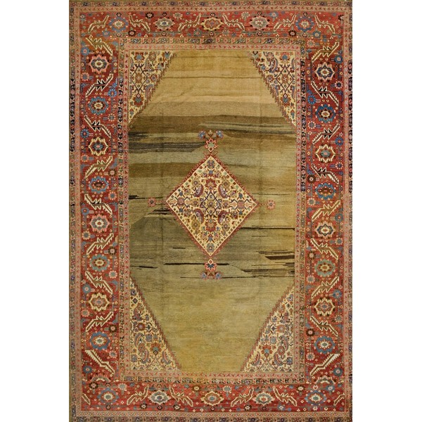 19th Century N.W. Persian Bakshaiesh Carpet