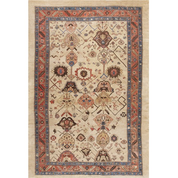 19th Century N.W. Persian Bakshaiesh Carpet