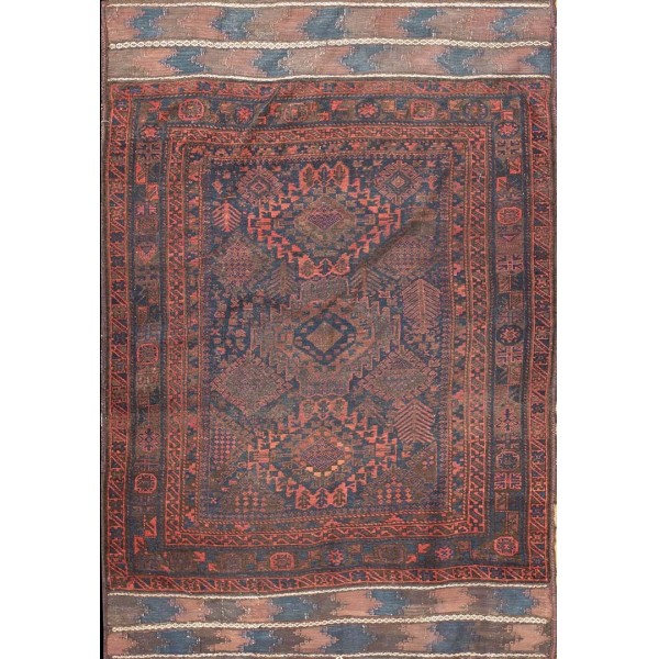 Late 19th Century Baluch Carpet