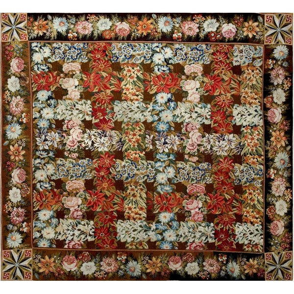  Mid 19th Century English Needlepoint Carpet