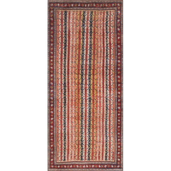 19th Century W. Persian Bijar Carpet