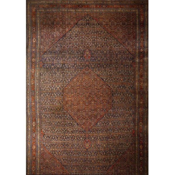 1920s W. Persian Bijar Carpet