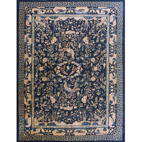 Early 20th Century Chinese Peking Carpet