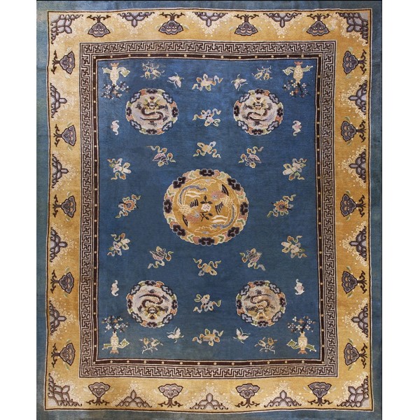 19th Century Chinese Peking Carpet