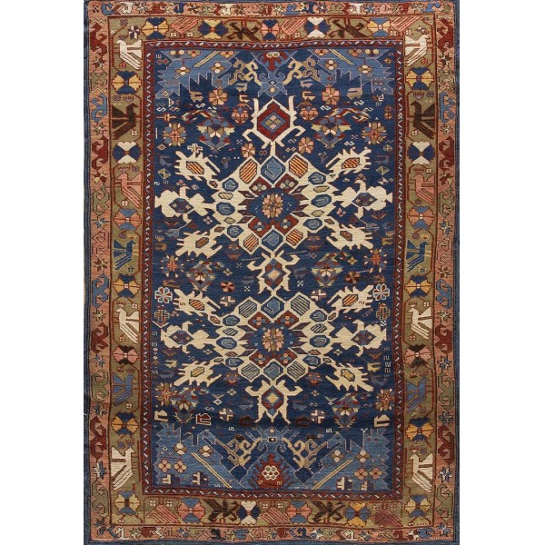 Late 19th Century Caucasian Bidjov Carpet