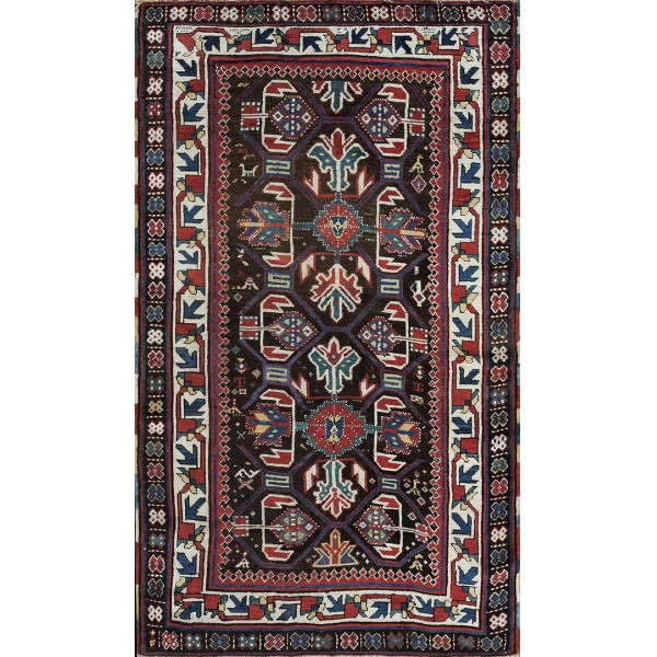 19th Century Caucasian Kazak Carpet