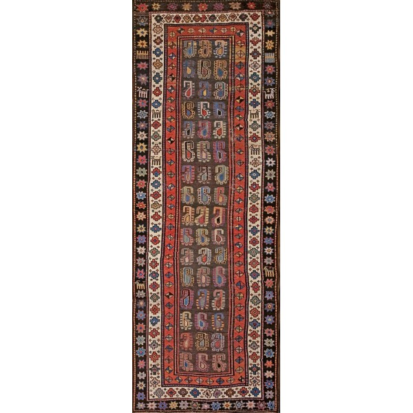 Early 20th Century Caucasian Moghan Carpet