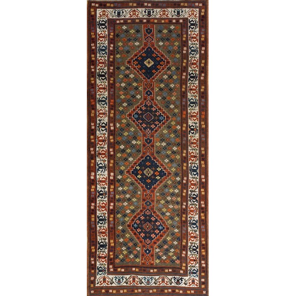 Late 19th Century S. Caucasian Carpet 