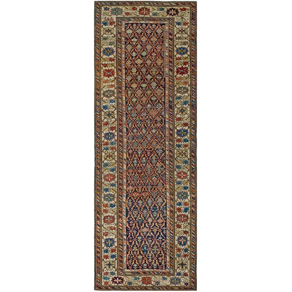 19th Century Caucasian Shirvan Runner Carpet 