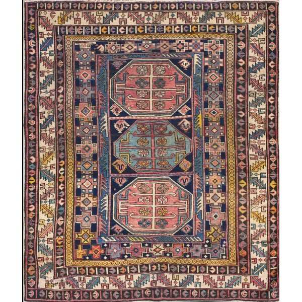 Early 20th Century Caucasian Shirvan Carpet